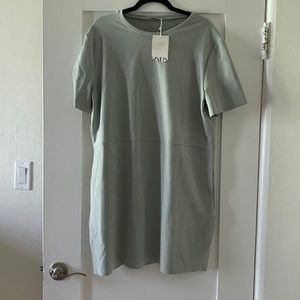 NWT Zara suede dress